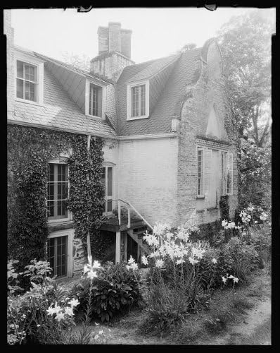 HistoricalFindings Fotó: Alsó Bremo,Házak,Kertek,dormers,Falazat,Virginia,Építészet,Dél,1931 1