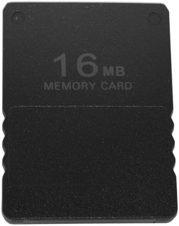 Skque 16MB Játék Mentése memóriakártyára Sony Playstation 2 PS2,Fekete