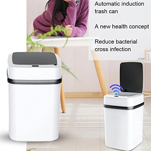 NUOPAIPLUS Smart Sensor Kuka, Intelligens Kuka, Automata, Konyha Fürdőszoba, szemeteskukában Fedő elemes Hulladékot, Szemetet