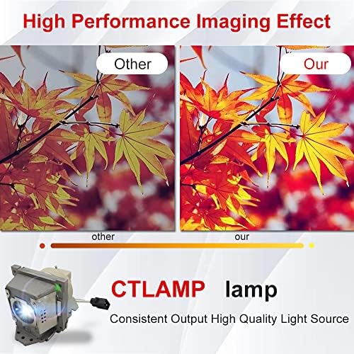 CTLAMP A+ Minőség 5J.J8C05.001 Csere Projektor Lámpa Izzó Ház Kompatibilis Benq SH963 SU964 TH963 (Lámpa 1)