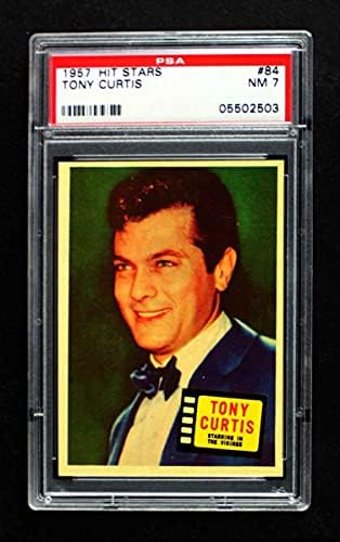 1957 Topps 84 Tony Curtis (Kártya) PSA a PSA 7.00