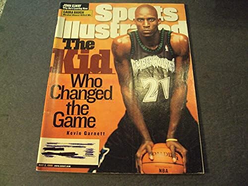 A Sports Illustrated Május 3 1999 Kevin Garnett A Gyerek, Aki Megváltoztatta A Játék