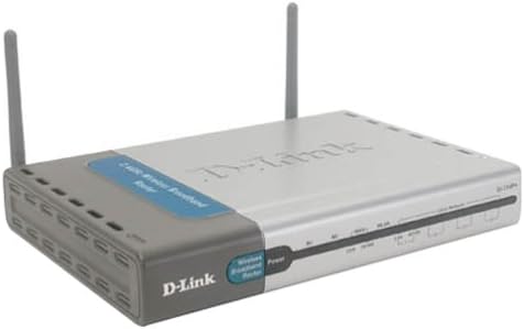 D-Link DI-714P+ Vezeték nélküli Kábel/DSL Router, 4 Port Switch, PRNT Szerver, 802.11 b, 22Mbps