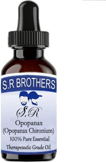 S. R Testvérek Opopanax (Opopanax Chironium) Pure & Natural Therapeautic Minőségű illóolaj Cseppentő 100ml