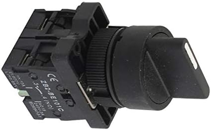 Aexit 22mm Pillanatnyi Kapcsolók 2 NEM Három, 3-állású Forgó Selector Válassza ki Nyomógombos Kapcsolók Kapcsoló ZB2-ED53