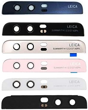 Lysee Mobiltelefon-Flex Kábel - Huawei P10 Vissza a Hátsó Kamera Üveg objektívvédő Alkatrészek - (Szín: Fekete)