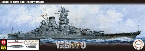 Fujimi Modell 1/700 Hajó KÖVETKEZŐ Sorozat, No. 1 EX-3 Japán Haditengerészet Battleship Yamato (Fekete Deck-Testület) a Hajó