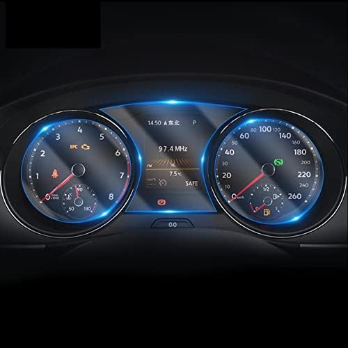 MGUOTP Autóipari Belső műszerfal TPU Membrán LCD Képernyő Védő, Dekoratív Anti-Karcolás, a Volkswagen Golf 6 7 2014-2020-as