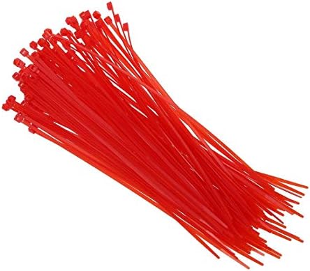 100-1000 darab SZAKMAI kötegelő kötegelő 4.8x300mm piros 100 db