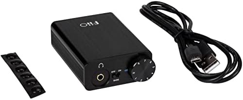 FiiO Fejhallgató-Erősítők, Hordozható USB DAC C-Típusú koaxiális 384kHz/32bit (E10K-TC fekete)