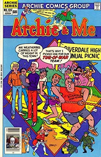 Archie ketten 135 VG ; Archie képregény | augusztus 1982 Kötélhúzás Borító
