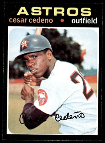 1971 Topps 237 Cesar Cedeno Houston Astros (Baseball Kártya) NM/MT Astros