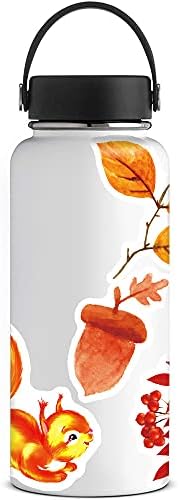50PCS Maple Leaf Matricák vizes Palackok Hálaadás Nap Matricákat a Tinik,Felnőttek | Tökéletes Waterbottle,Laptop,Telefon,Hydro