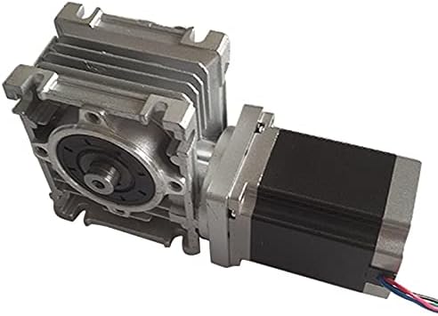 Davitu Léptető Motor - NMRV30 csigahajtómű Arány 7.5:1. egyetlen kimeneti tengely+23 1.8 Nm léptető motor 76mm 3A CNC készlet
