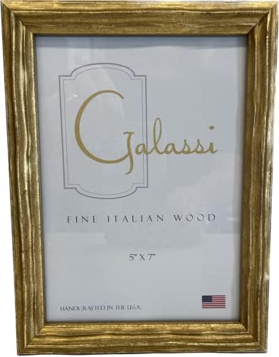 F. G. Galassi Kézműves Remek olasz Fa Fotó Képkeret Traviata Arany Hang - 5 x 7 - 52857