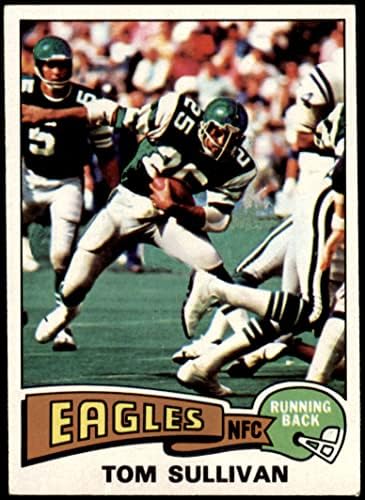 1975 Topps 509 Tom Sullivan Philadelphia Eagles (Foci Kártya) VG/EX+ Sasok Miami, Florida