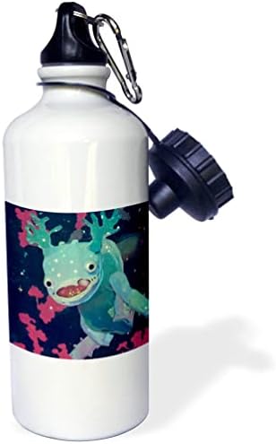 3dRose Axolotl a Space Fantasy AI Generált Art - Víz Palackok (wb-373112-1)
