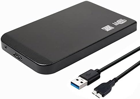 ERYUE 2.5 USB3.0 SATA SSD HDD Merevlemez Doboz 5Gbps 3 tb-os USB3.0 SATA Hordozható Merevlemez Doboz (Fekete)