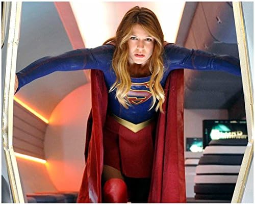 Supergirl 8 inch 10 hüvelykes FÉNYKÉP Melissa Benoist Tartja Fém Ajtók Nyitva Jelentenek 2 kn