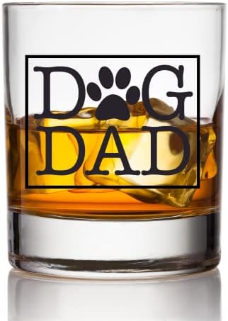 Kutya Apa Whiskys Üveg, a Férfiak A Háziállat - Egyedi Ajándékok Kutya Szerelmesek - Apák Napja, Születésnap, Karácsony,