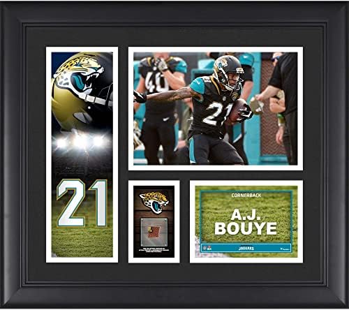 A. J. Bouye Jacksonville Jaguars Keretes 15 x 17 Játékos Kollázs egy Darab Játék-Labdarúgás NFL - es Játékos Plakkok, valamint