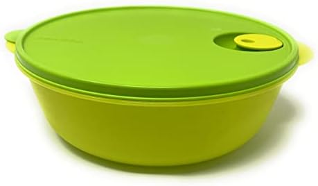 Tupperware Crystalwave Mikrohullámú Sütő Tál 3 Liter / 3 Literes Zöld
