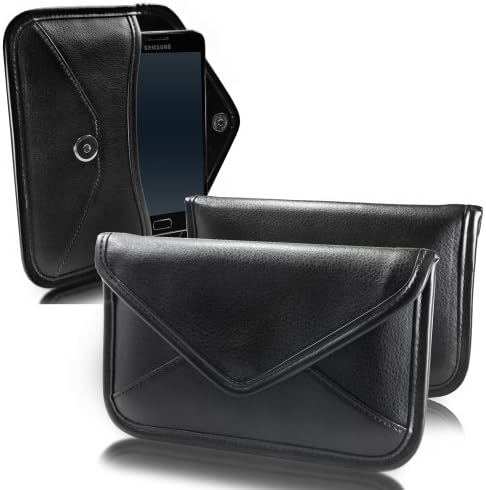 BoxWave Esetben Kompatibilis Motorola Moto G8 Játszani (a bíróság által BoxWave) - Elite Leather Messenger, Táska, műbőr