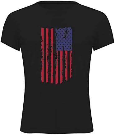 UBST július 4 Férfi Katona Rövid Ujjú póló Retro Amerikai Zászló Tshirt Nyári Hazafias Izom Slim Fit Póló Maximum