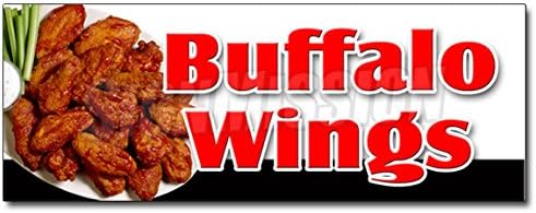 48 Buffalo Szárnyak Matrica csirkeszárnyak Fűszeres Csont Szósz Rántott