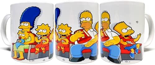 Simpsons 11 Folyadék Uncia Bögre Minőségű Kerámia - Ajándék Hab Csomagolás