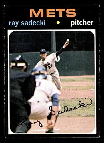 1971 Topps 406 Ray Sadecki New York Mets (Baseball Kártya) EX+ Mets