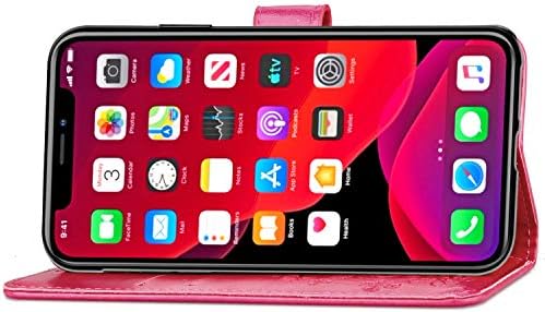zl egy Kompatibilis/Csere Telefon Esetében Umidigi S3 Pro PU Bőr Védelmi Aranyos Festett Kártya Slot Tárca Flip Cover (Rózsaszín)