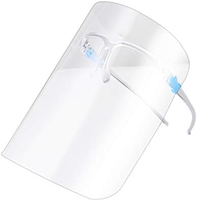 GSHLLO 2 DB Világos, Újrafelhasználható Szemüveg Maszk Anti-Köd Goggle a Nők Ember, hogy Megvédje Szemét, Arcát
