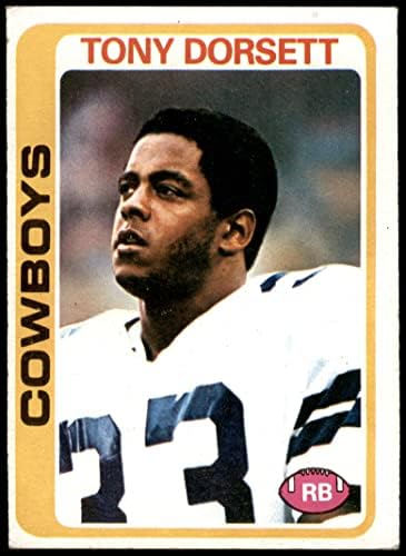 1978 Topps 315 Tony Dorsett Dallas Cowboys (Foci Kártya) VG Cowboyok Pittsburgh