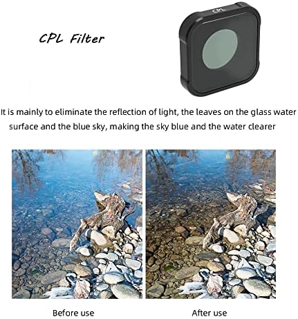 CPL szűrő MCUV ND 8 16 32 Objektív Szűrő Start Lencse GoPro Hero Fekete 11 Mini Kamera Tartozékok (ND4)