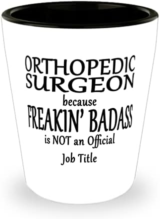 Ortopéd sebész, mert Rohadt Kemény NEM Hivatalos beosztás - Kerámia Pohár - Egyedi, Vicces Ortopéd sebész