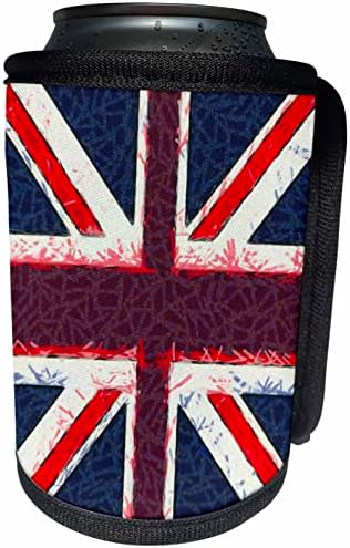 3dRose Union Jack Egyesült Királyság Zászló - Lehet Hűvösebb Üveg Wrap (cc-361109-1)