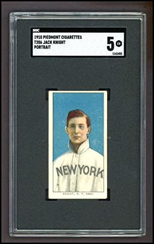 1909 T206 POR Jack Lovag New York Yankees (Baseball Kártya) (Portré) CSKP CSKP 5.00 Yankees