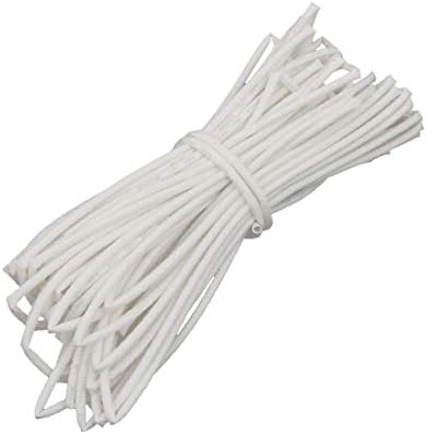 X-mosás ragályos 32.8 Ft Hosszúságú 0,8 mm-es Belső Átm Szigetelt Hő Shrink Tube Sleeve Wire Wrap Fehér(32.8 Ft Longitud