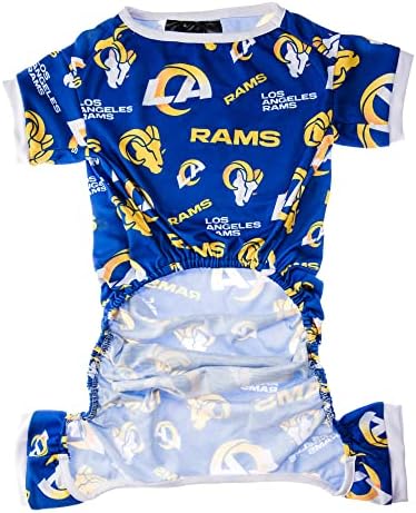 Littlearth Unisex-Felnőtt NFL Los Angeles Rams Pet Pizsama, Csapat Color, X-Large