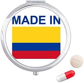 Készítették Kolumbiában Ország Szerelem Tabletta Esetben Zsebében Gyógyszer Tároló Doboz, Tartály Adagoló