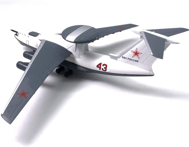 CSYANXING 1/200 Skála Alufelni Szovjet Beriev Egy-50 Támasza Korai Figyelmeztető Repülőgép Modell Szimulációs Harci Repülőgép