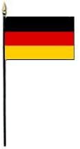 Németország Miniatűr Zászló (4-ben. x. 6.)