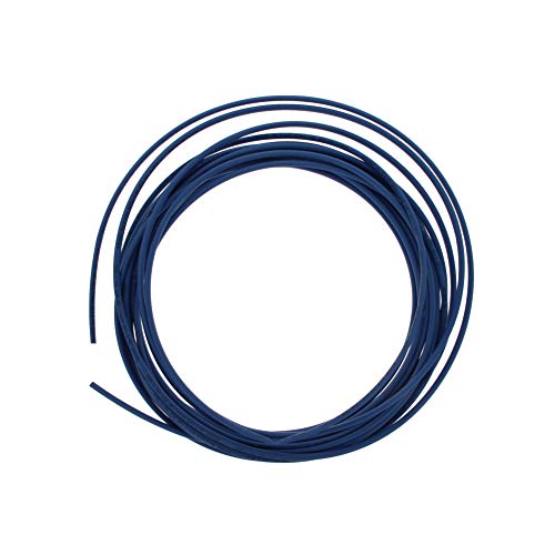 1db Hő Zsugorodó Cső,2:1 Kék Bettomshin Elektromos vezetékek ≥600V & 248°F,8mx2.5mm(LxDia) Pszichiáter Wrap Tartós Szigetelés