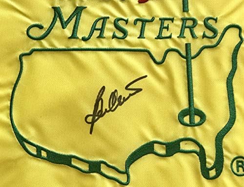 Ben Crenshaw aláírt 2010 Mesterek zászló augusta pga golf augusta national