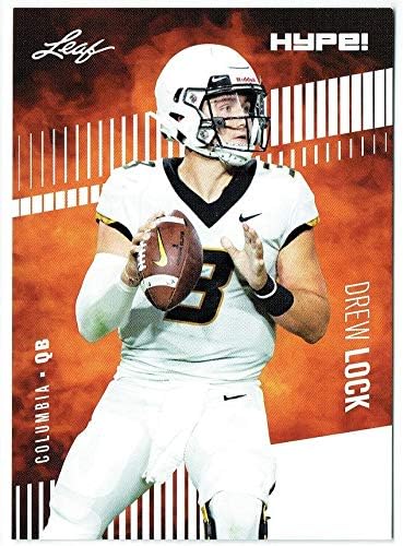 Drew Zár 2019 Levél HYPE! 19 Labdarúgó 25 Újonc Kártya Sok Denver Broncos - Aláíratlan Egyetemi Lapok