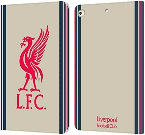 Fejét az Esetben Minták Hivatalosan Engedélyezett Liverpool Football Club El 2021/22 Bőr Könyv Tárca burkolata Kompatibilis