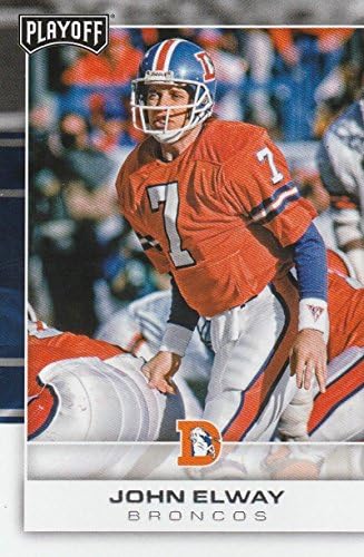 2017 Panini Rájátszás 127 John Elway Denver Broncos Foci Kártya