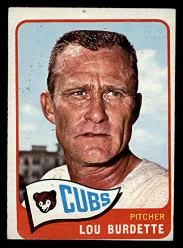 1965 O-Pee-Chee 64 Lew Burdette Chicago Cubs (Baseball Kártya) VG Cubs
