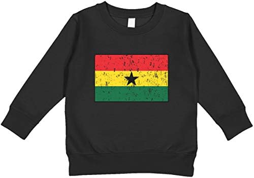 Amdesco Ghána Zászló Ghánai Kisgyermek Pulóver